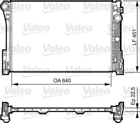 SU RADYATÖRÜ VALEO 735285