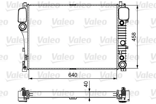 SU RADYATÖRÜ VALEO 735299