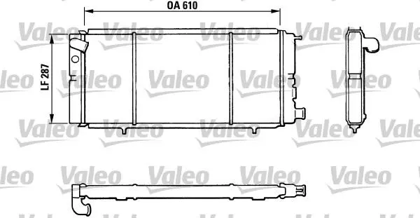 SU RADYATÖRÜ VALEO 810827