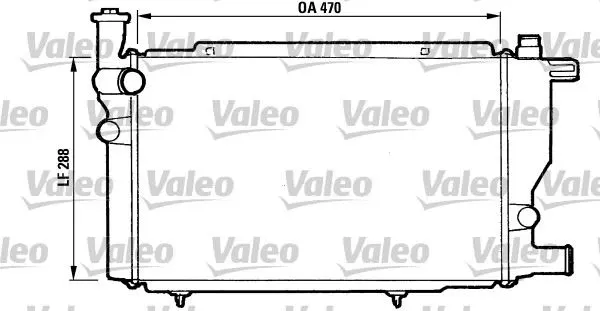 SU RADYATÖRÜ VALEO 810892