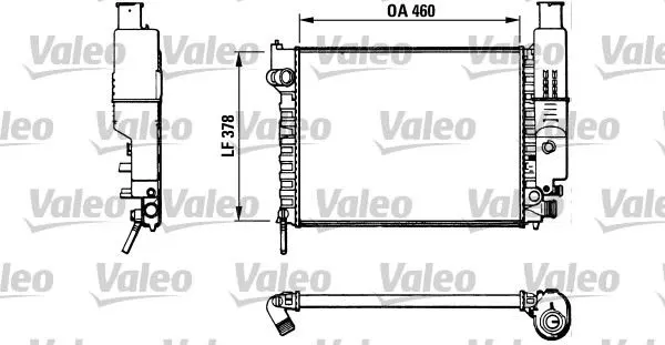 SU RADYATÖRÜ VALEO 810915