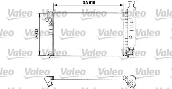 SU RADYATÖRÜ VALEO 810919
