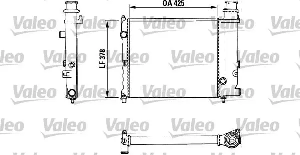 SU RADYATÖRÜ VALEO 883774