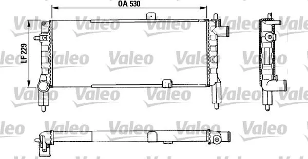 SU RADYATÖRÜ VALEO 883920