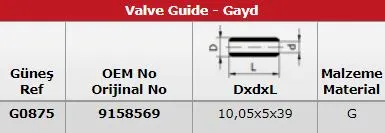 SUPAP GAYDI GUNES G0875