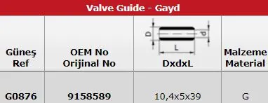 SUPAP GAYDI GUNES G0876