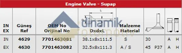 SUPAP TAKIMI GUNES 4629-4630