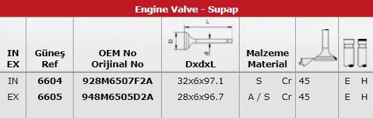 SUPAP TAKIMI GUNES 6604-6605