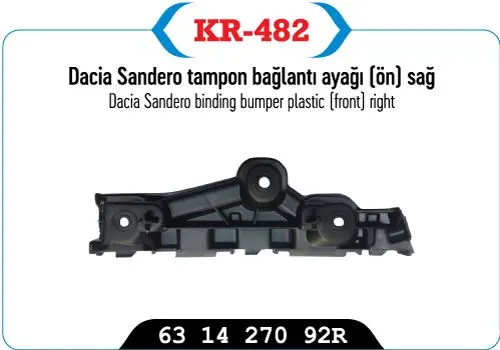 TAMPON AYAĞI BRAKETİ KAYA 482