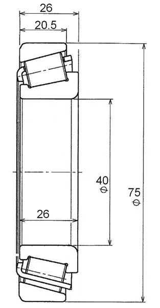 TEKER RULMANI SNR 10R33108A