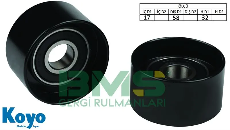 TRİGER GERGİ RULMANI BMS 043
