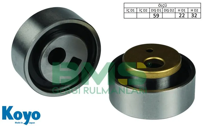 TRİGER GERGİ RULMANI BMS 073