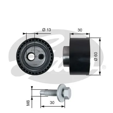 TRİGER GERGİ RULMANI GATES T41140