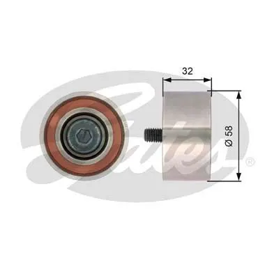 TRİGER GERGİ RULMANI GATES T42141