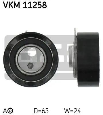 TRİGER GERGİ RULMANI SKF VKM11258