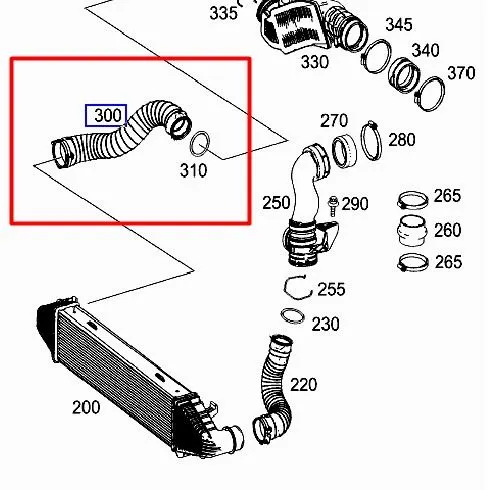 TURBO HORTUMU VE PARÇALARI UCPA 10H128120