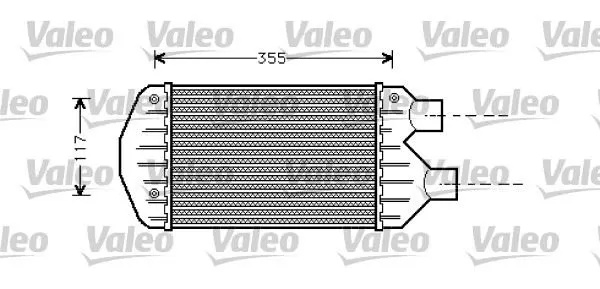 TURBO RADYATÖRÜ INTERCOOLER VALEO 817881