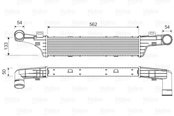 TURBO RADYATÖRÜ INTERCOOLER VALEO 817905