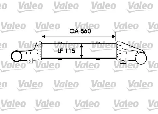 TURBO RADYATÖRÜ INTERCOOLER VALEO 817907