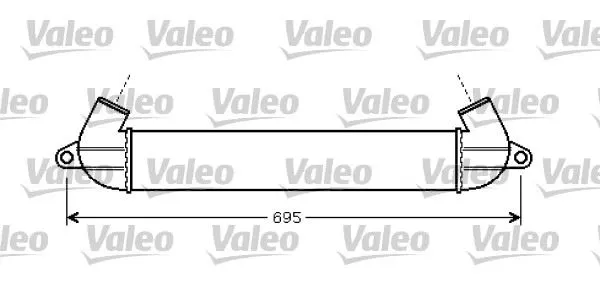 TURBO RADYATÖRÜ INTERCOOLER VALEO 818712