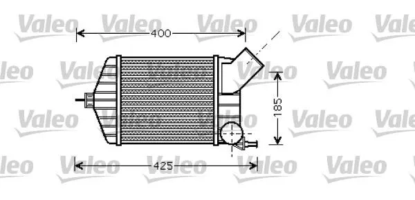TURBO RADYATÖRÜ INTERCOOLER VALEO 818725