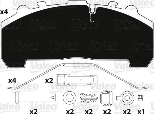 VALEO - Ağır Vasıta DİSK BALATA VALEO 882208