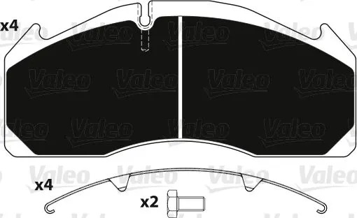 VALEO - Ağır Vasıta DİSK BALATA VALEO 882221
