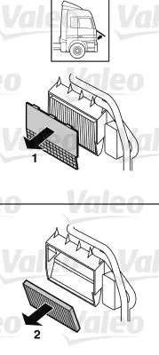 VALEO - Ağır Vasıta POLEN FİLTRESİ VALEO 716011