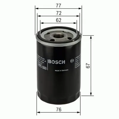 YAĞ FİLTRESİ BOSCH 0451103300