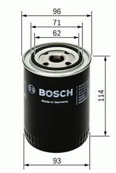 YAĞ FİLTRESİ BOSCH 0451103313