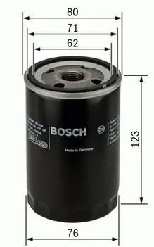 YAĞ FİLTRESİ BOSCH 0451103314