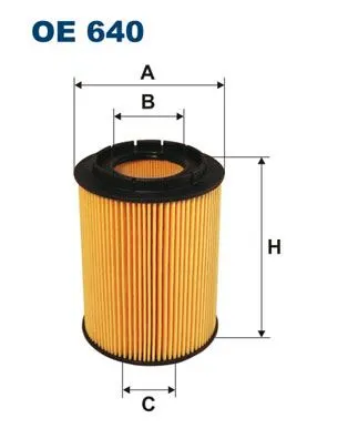 YAĞ FİLTRESİ FILTRON OE 640