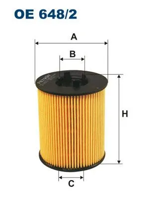 YAĞ FİLTRESİ FILTRON OE 648/2