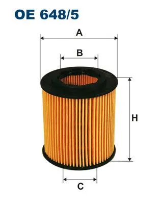 YAĞ FİLTRESİ FILTRON OE 648/5