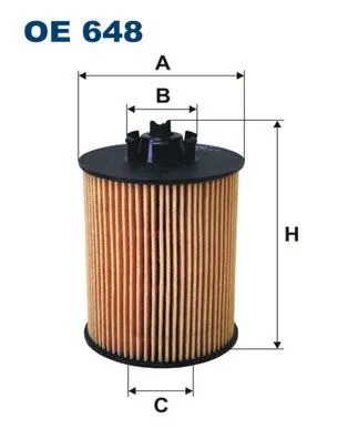 YAĞ FİLTRESİ FILTRON OE 648