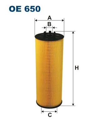 YAĞ FİLTRESİ FILTRON OE 650