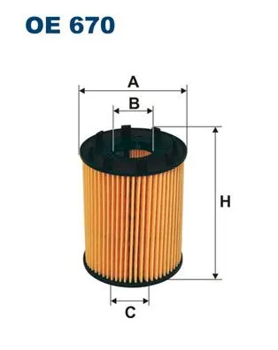 YAĞ FİLTRESİ FILTRON OE 670