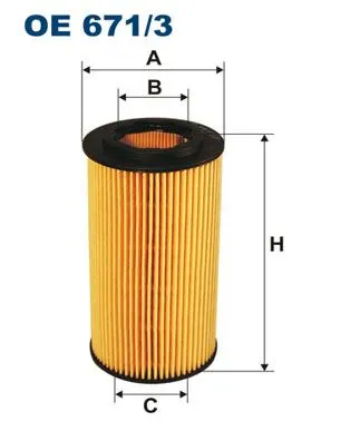 YAĞ FİLTRESİ FILTRON OE 671/3