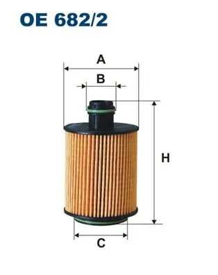 YAĞ FİLTRESİ FILTRON OE 682/2
