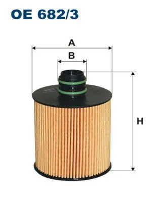 YAĞ FİLTRESİ FILTRON OE 682/3