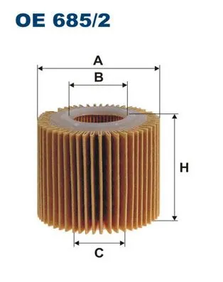 YAĞ FİLTRESİ FILTRON OE 685/2