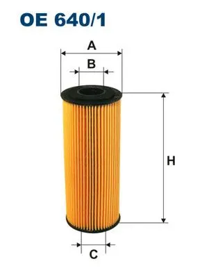 YAĞ FİLTRESİ FILTRON OE640/1