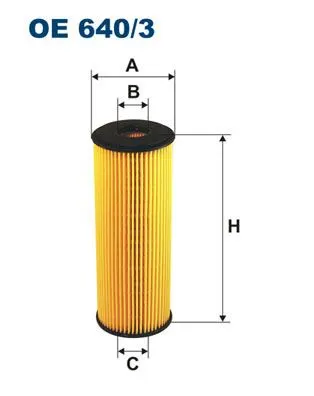 YAĞ FİLTRESİ FILTRON OE640/3