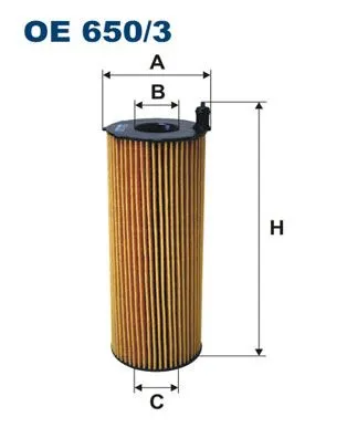 YAĞ FİLTRESİ FILTRON OE650/3