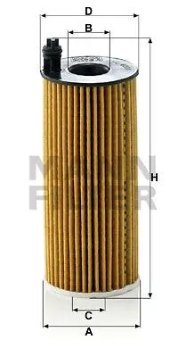 YAĞ FİLTRESİ MANN HU6004X