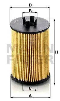 YAĞ FİLTRESİ MANN HU612/1X