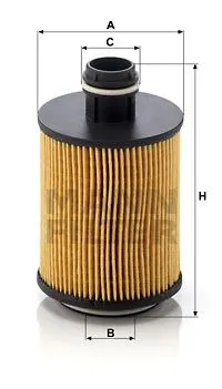 YAĞ FİLTRESİ MANN HU712/11X