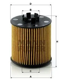 YAĞ FİLTRESİ MANN HU712/6X