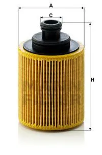 YAĞ FİLTRESİ MANN HU712/7X
