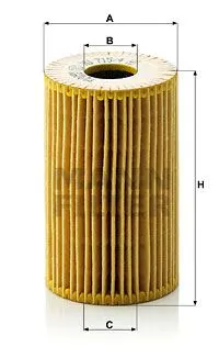 YAĞ FİLTRESİ MANN HU715/4X